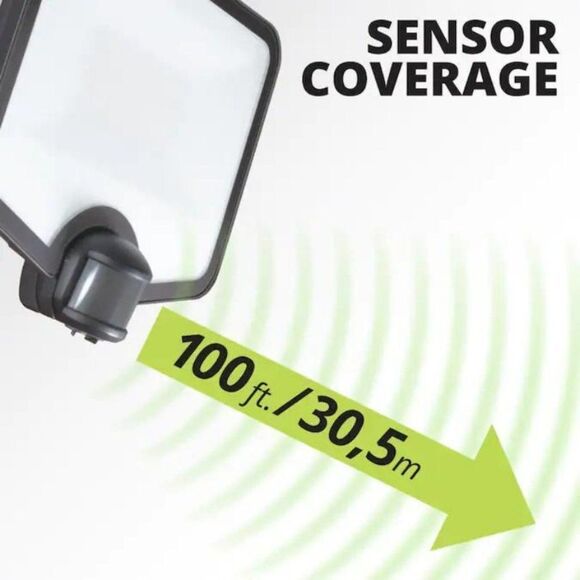 Good Earth Lighting Lumen Bronze Hardwired LED Motion-Activated Flood Li… - Picture 6 of 7